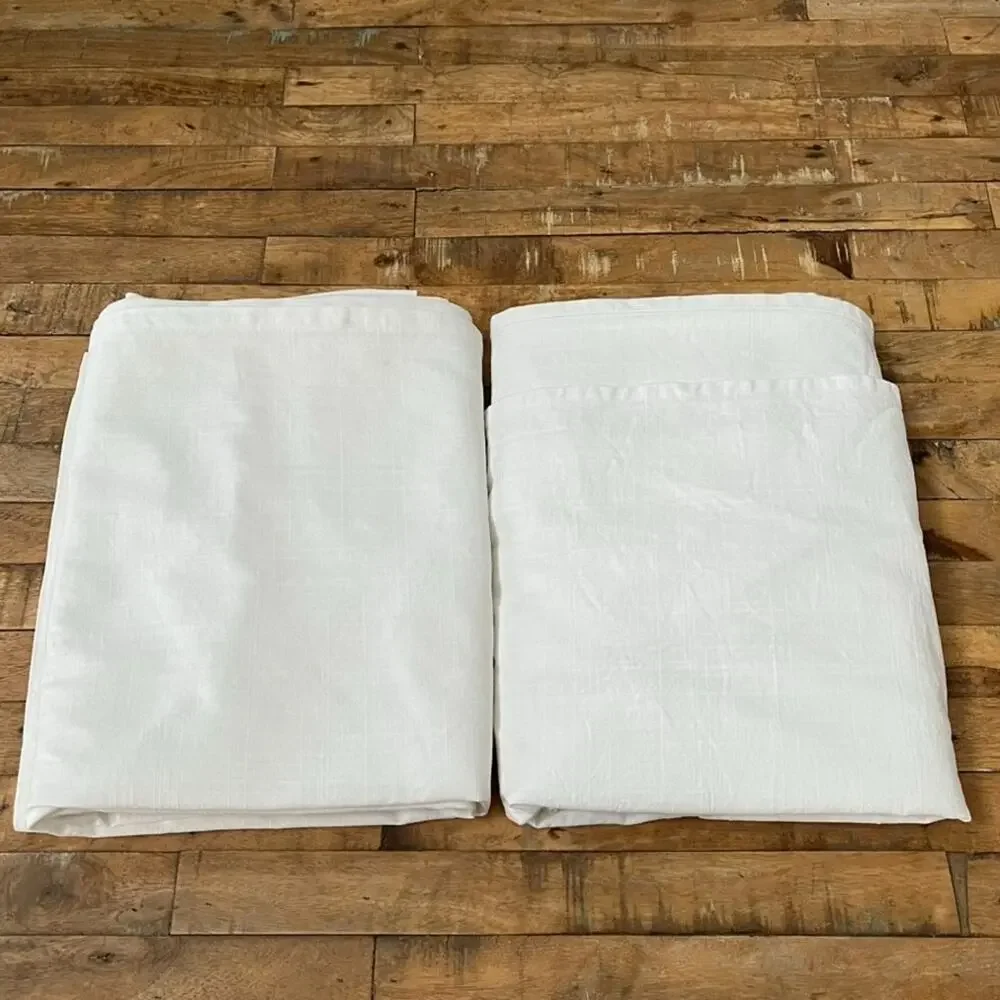 IKEA RITVA Cotton Curtains 54 x 96